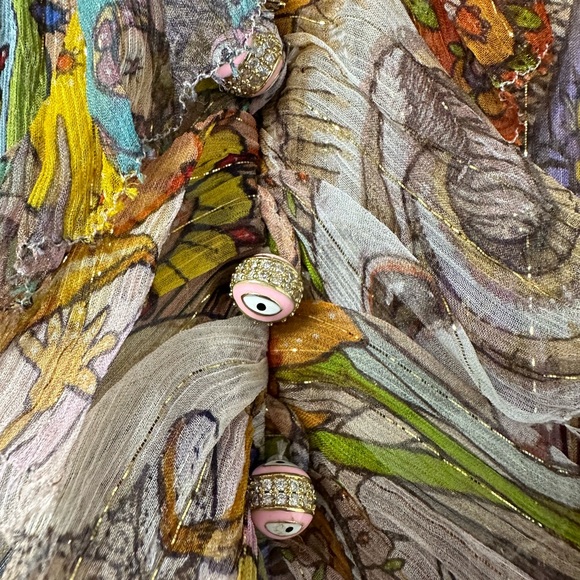 Zimmermann Kaleidoscope Printed Ruffled Top - Size 1 - Picture 10 of 14